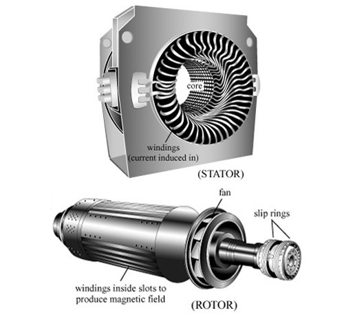 Motor Body and Rotor for the Supporting Industrial Machineries